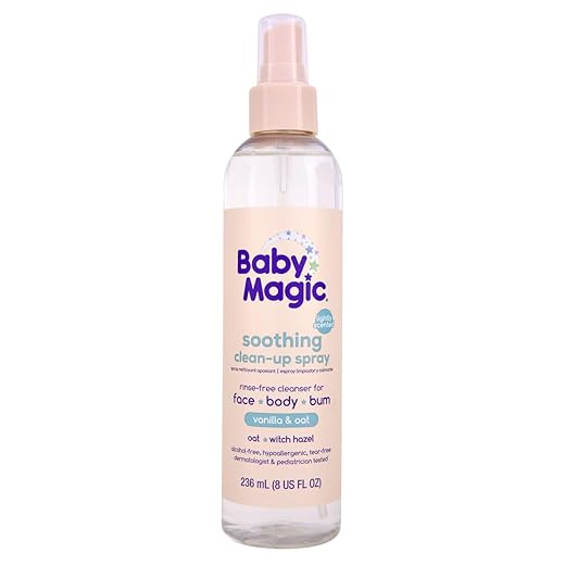 Baby Magic Soothing Clean-Up Spray, Vanilla & Oat, Hypoallergenic, 8 oz