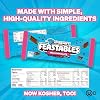 MrBeast Feastables Milk Chocolate Bar, King Size, 10 Count, Creamy Milk Chocolate Candy, Fairtrade Cocoa, 2.1oz Each