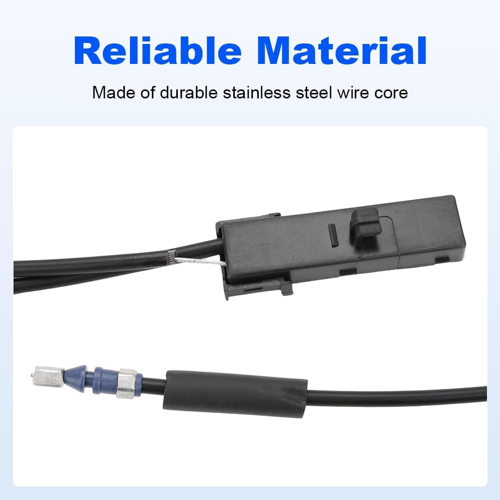 WMPHE Hood Release Cable Replacement for 65620-JK61A 65620JK61A Compatible with Infiniti G25 G35 G37 G37X Q40 2.5L 3.5L 3.7L V6 2007-2015 Hood Lock Release Cable