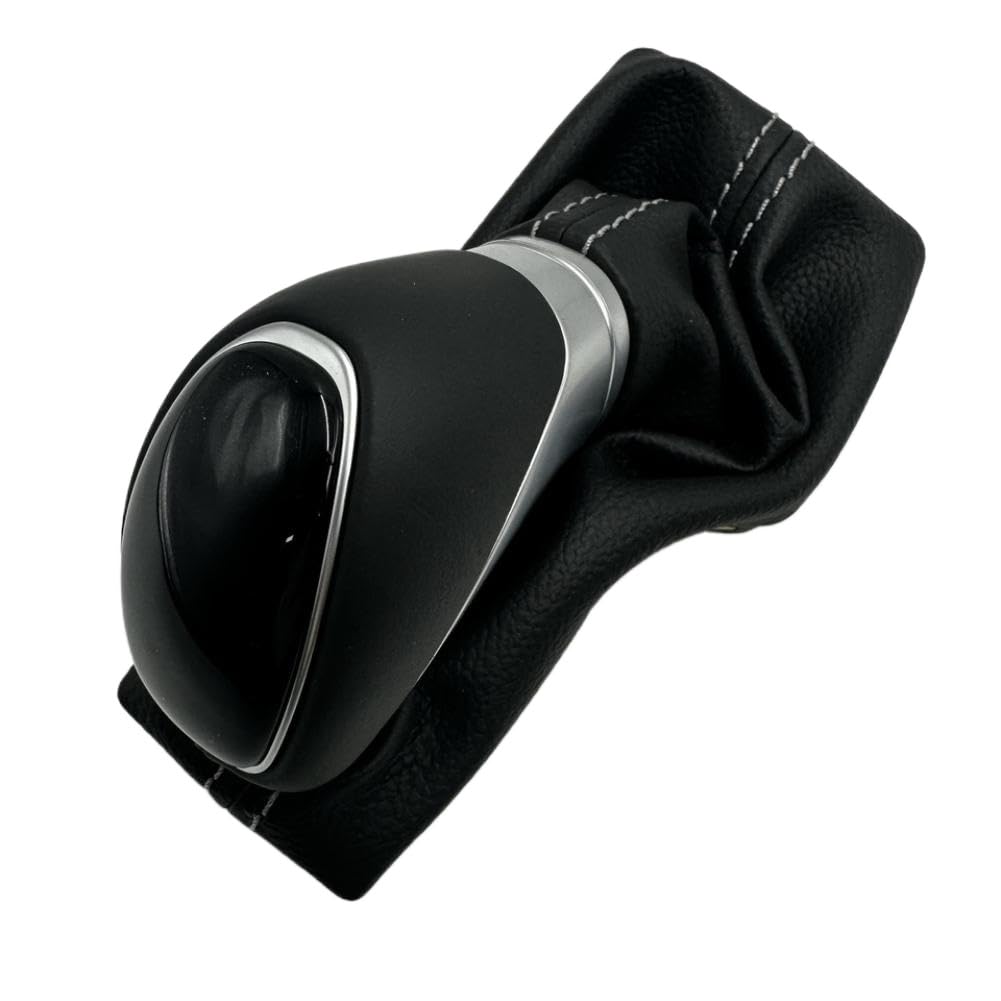 NPXhshMMA Leather Gear Shift Knob 46720-C1200 Compatible with Hyundai Sonata 2015 2016 2017