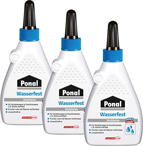 Ponal Holzleim Wasserfest (120 g | 3er Pack) – Ansicht 1