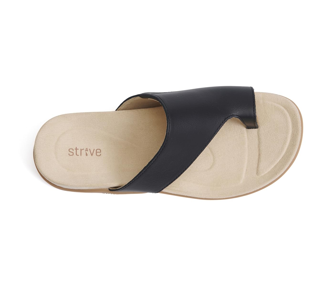Strive Capri 4 damskie sandały ortopedyczne z podparciem łuku, skórzane, wygodne sandały na zapalenie powięzi podeszwy, haluksy, płaskie stopy, opuchnięte stopy i zatwierdzone przez podologa