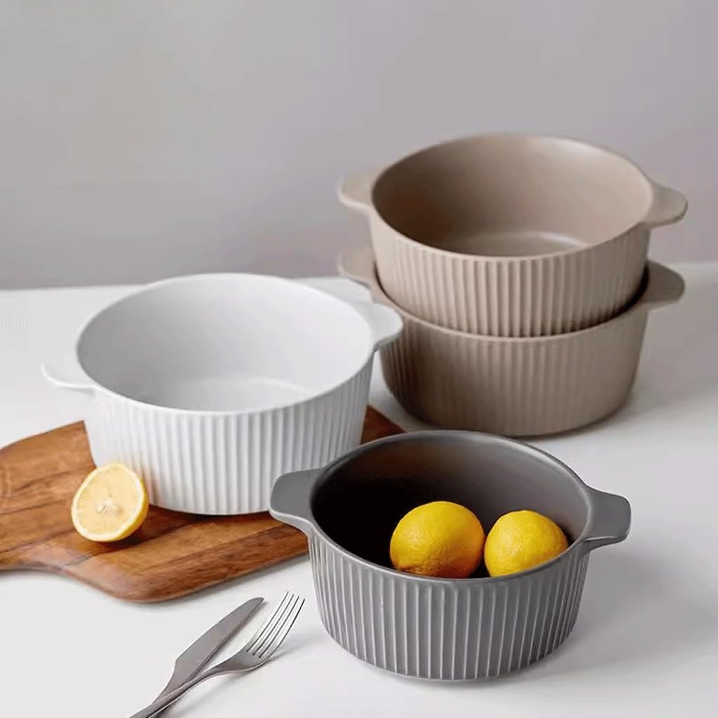Miski do zupy ceramiczne podwójne ucho miska na zupę duża domowa zupa makaron miska duża miska na zupę miska na makaron miski obiadowe (1)