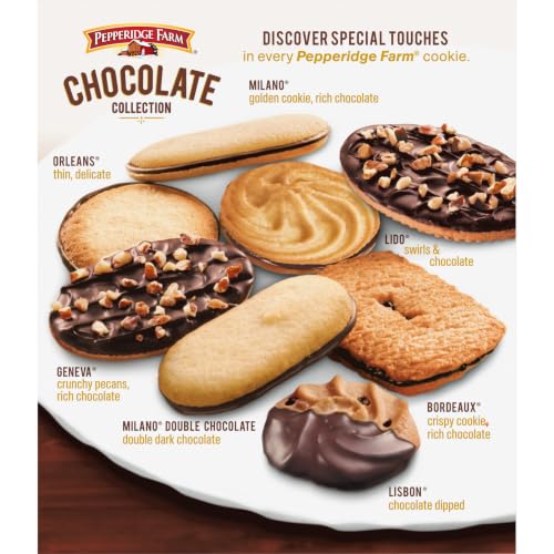 Image of Pepperidge Farm Assorted Collection of 7 Chocolate Cookies, 13 Oz