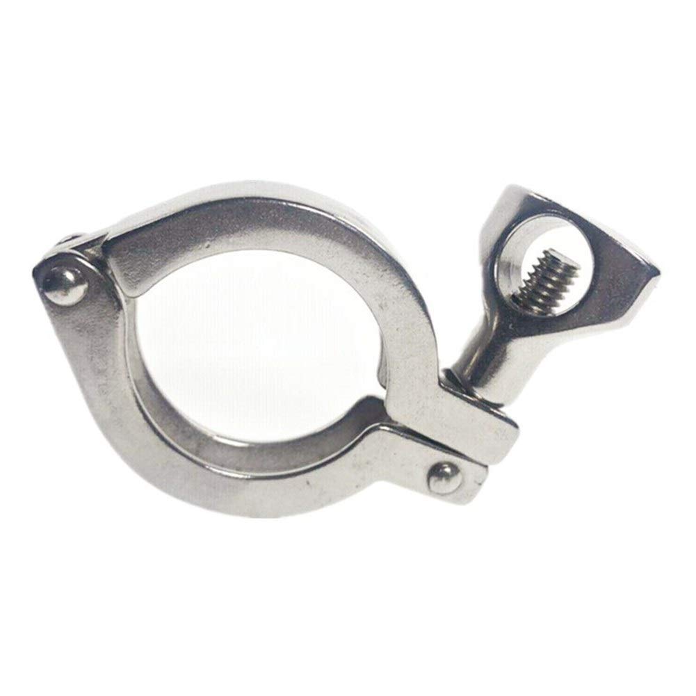 Accesorios para tuberías de riego, Conector de Tubo 5/10 Piezas 1,5-8 Pulgadas Acero Inoxidable SS304 Tri Abrazaderas