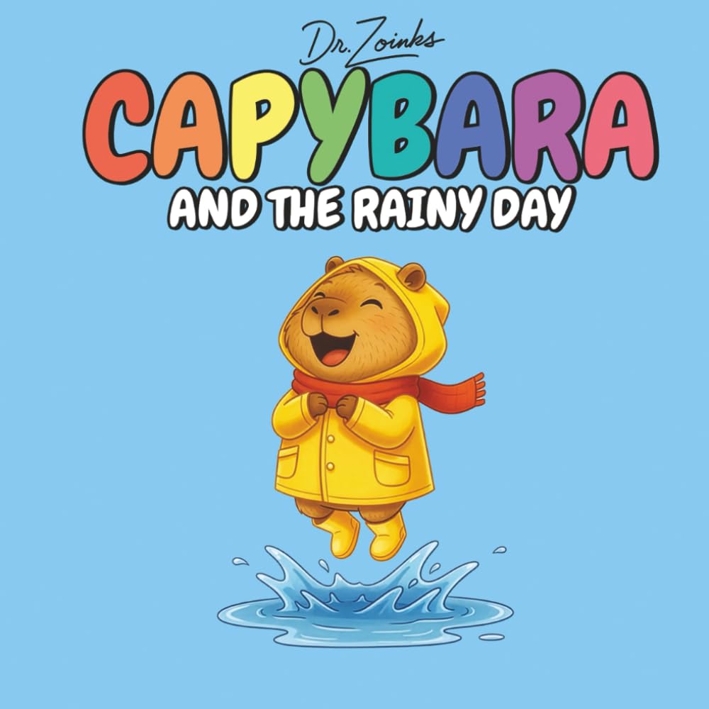 Capybara and the Rainy Day: A Gentle Bedtime Story About Finding Joy on Rainy Days (Ages 2–5) (The Capyverse)