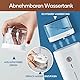 Newbealer Dampfglätter, 1200W Dampfbürste Steamer, 2 Dampfstufen Hemdenbügler, 20s Schnelle Erwärmung 180mL Faltbar und Tragbarer Dampfbügel mit Anti-Hitze-Handschuh für Reise und Zuhause, Weiß
