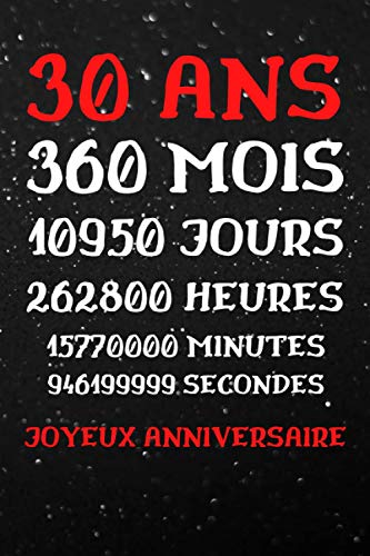 Cadeaux 30 Ans Garcon Fille Deco Humour Decoration The Best Amazon Price In Savemoney Es