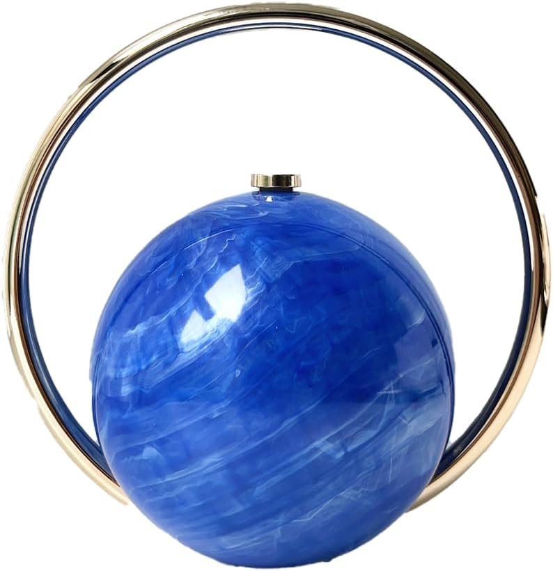 Marble Ball Evening Clutch for Women Elegant Handbags Luxurious Evening Purses for Party Vacation Wedding