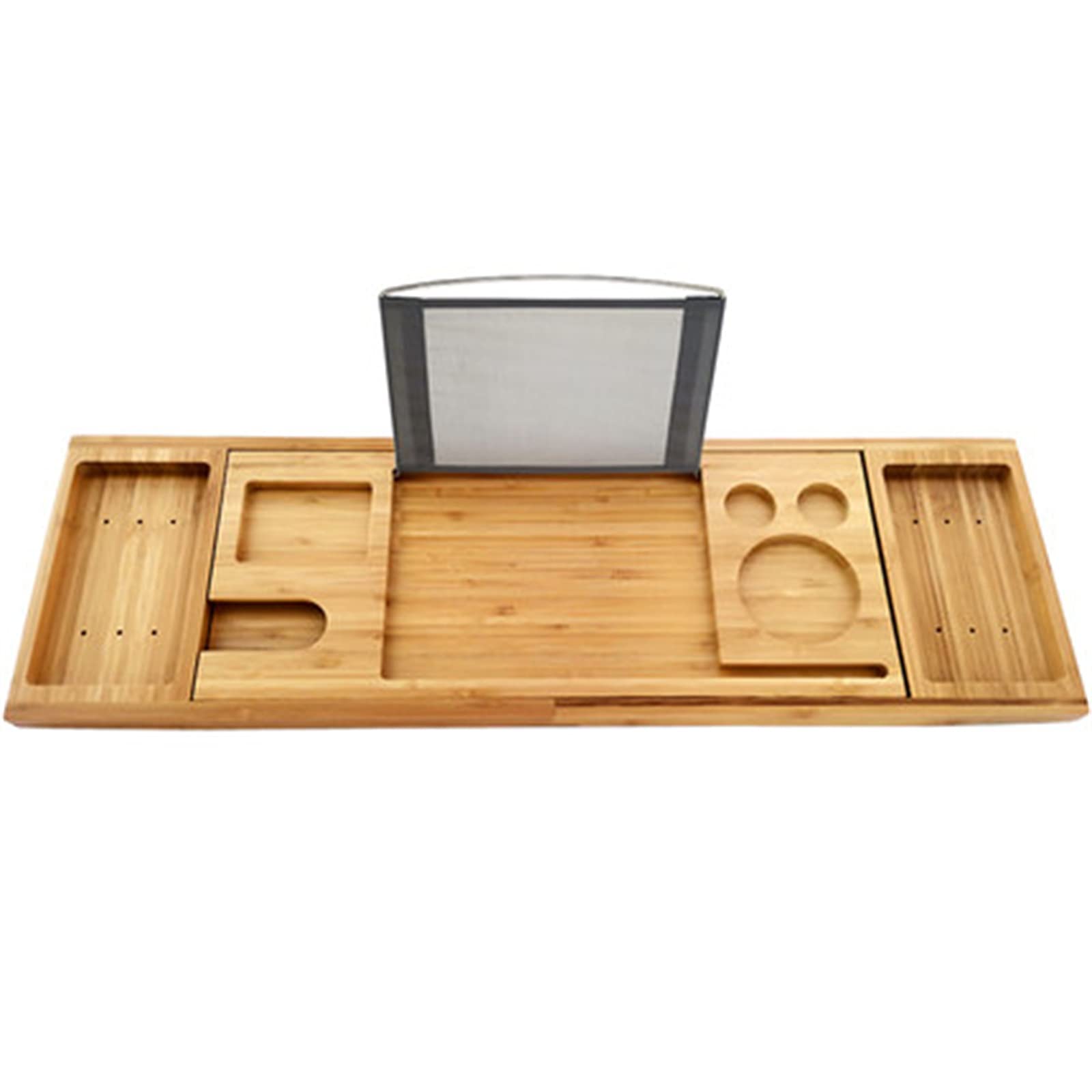 JKJZSALJ Bathtub Rack Bathtub Rack Rack Mobile Phone Holder Towel Rack Telescopic Multifunctional Storage Rack Storage Rack Shelf Tray Bathroom Trays