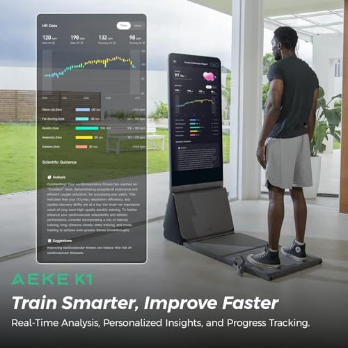 AEKE Smart Home Gym System- Fitness Mirror K1: AI-Powered All-in-One Fitness Machine for Full-Body Strength Training and Personalized Workout - Image 6