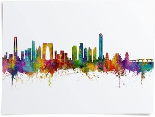 Suzhou China Skyline art print poster, unframed -16650