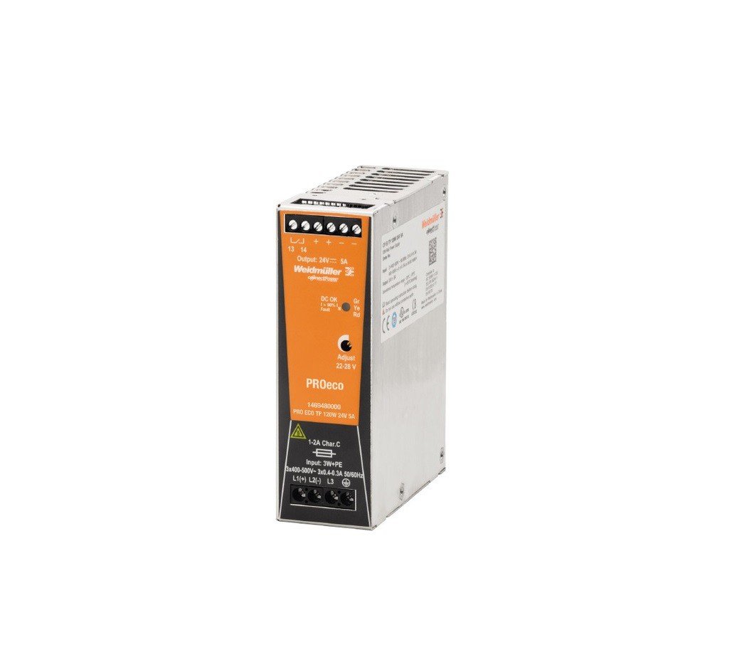 Weidmuller 1469480000 – Alimentatore alimentazione Pro Eco 120 W 24 V 5 A