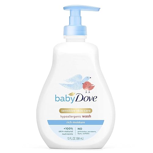 Baby Dove Tip To Toe Wash Rich Moisture - 13 oz, paquete de 5