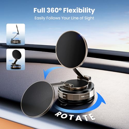 LOTUNY 360° Magnetic Car Phone Holder - Image 5