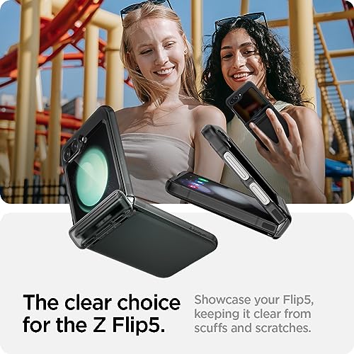 Image of Spigen Thin Fit Pro | Samsung Galaxy Z Flip5 Case [Hinge Protection] [Air Cushion Protection] Galaxy Z Flip 5 Back Cover | TPU+PC - Frost Gray