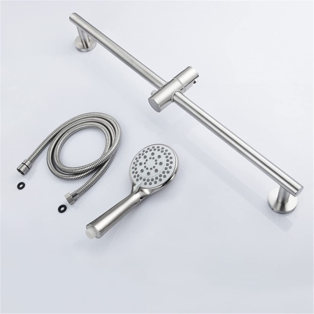 Barre de douche inox SUS304 pour rénovation de salle de bain moderne