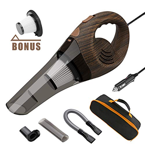 Car Vacuums, ANTEQI Portable Vacuum Cleaner High Power DC 12V Dry Handheld Vac