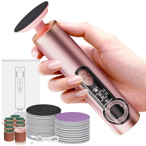 Rechargeable Electric Callus Remover with 40 Discs