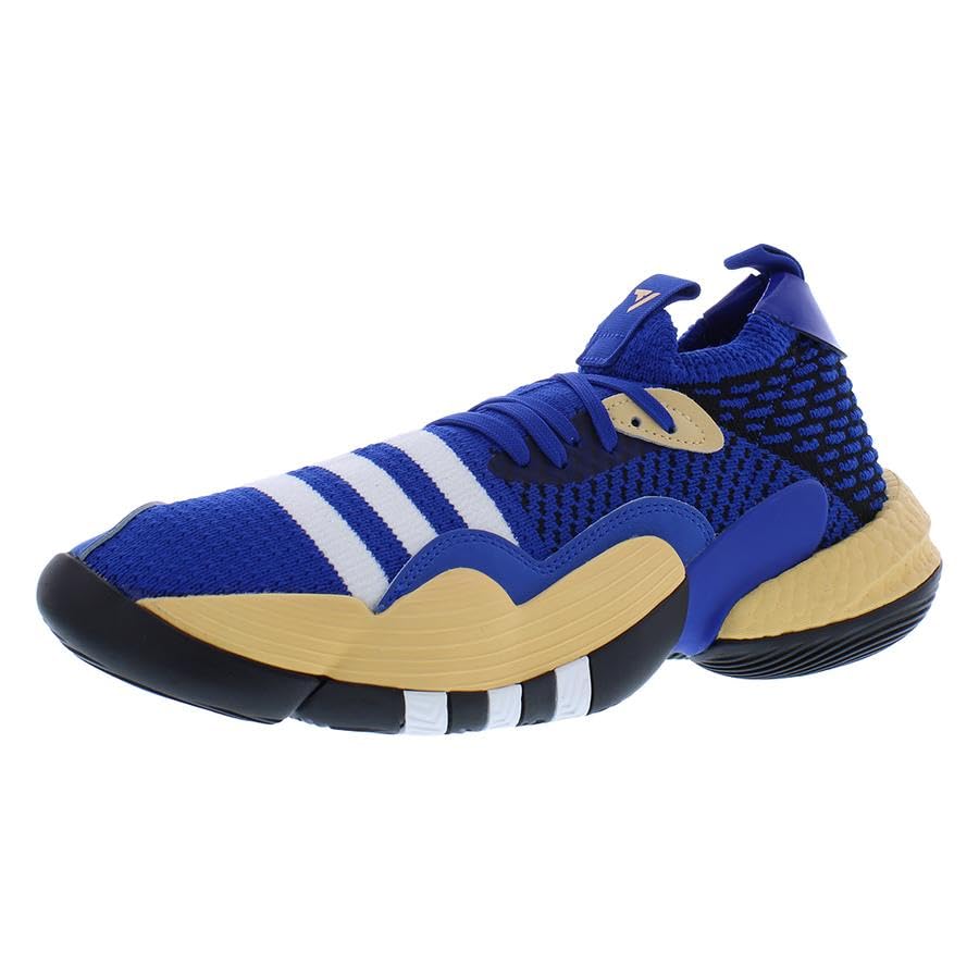 Image of adidas SM Trae 2 Mens Shoes Size 10, Color: Royal Blue /Footwear White /Core Black-Blue