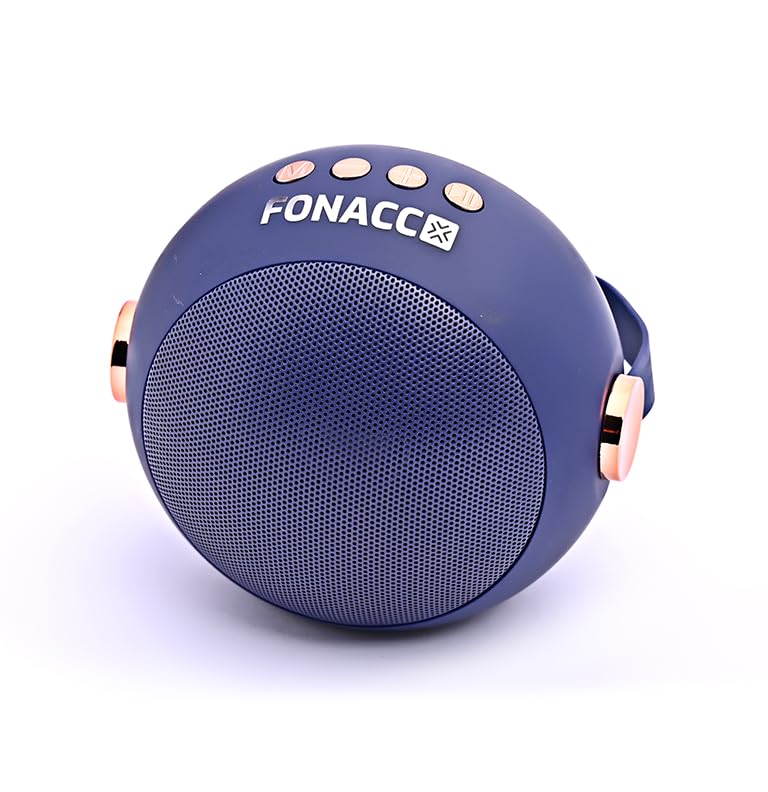 Mezzo Bluetooth Speaker Play Music Time 3 Hours- The Perfect True Companion for Your Device, Anytime and Anywhere. (Blue)