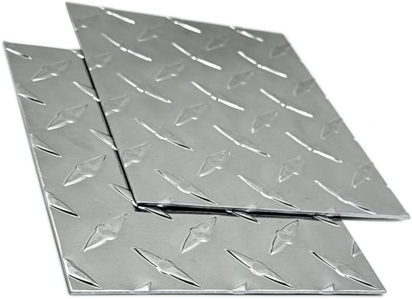Aluminum checker plate 1250x625x1,5/2mm aluminum sheet DIAMOND Alu plate