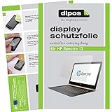 dipos I 2X Schutzfolie matt kompatibel mit HP Spectre 13 Folie Bildschirmschutzfolie