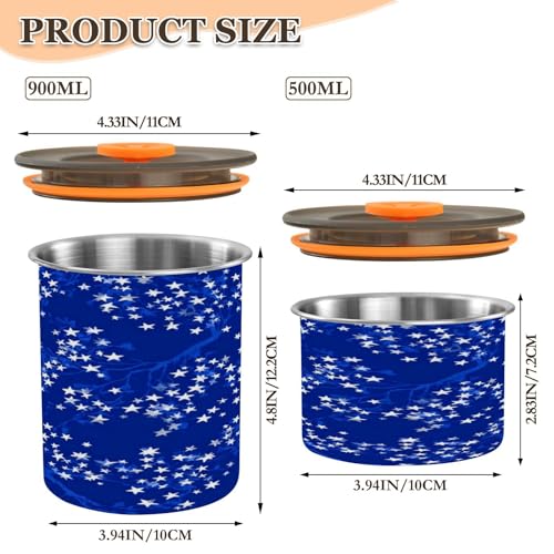 Envase para Café Hermético Acero Inoxidable 900 ml miniatura 2