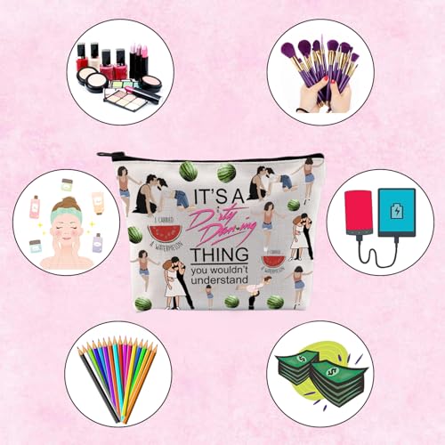 Dance Dirty Inspired Makeup Bag - 80s Movie Zipper Pouch - Lover Gift Bag For Women & Girls4