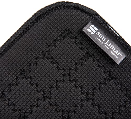 Carlisle FoodService Products Ultigrip Neoprene Commercial Hot Pad Pan Holder, 7″ X 7″, Black