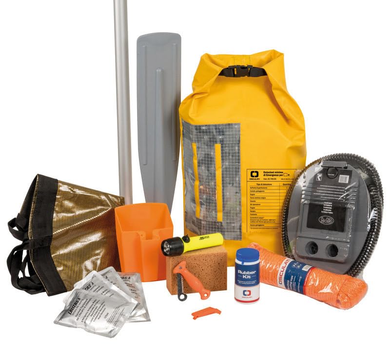 Kit de survie en mer DM 17/09/2024 Art 51 pour bateau et pneumatique