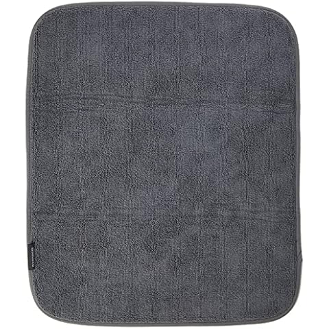 Brabantia Microfibre Dish Drying Mat, Dark Grey Cover