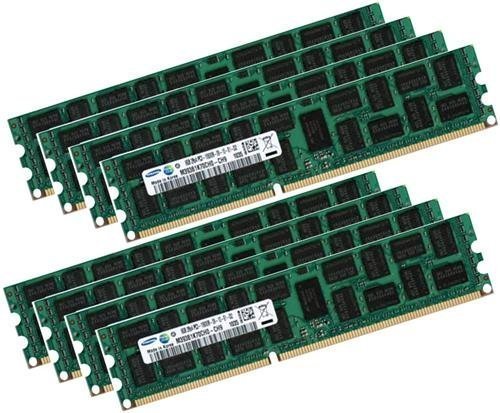 Compatibile con 1066 MHz Samsung 64 GB 8 x 8 GB ECC eight-kit DDR3 Dual Rank DIMM 1333 mhz PC3-10600 240-pin per Apple Mac Pro 4,1 5,1 (2009 fino a 2014) con sensore termico