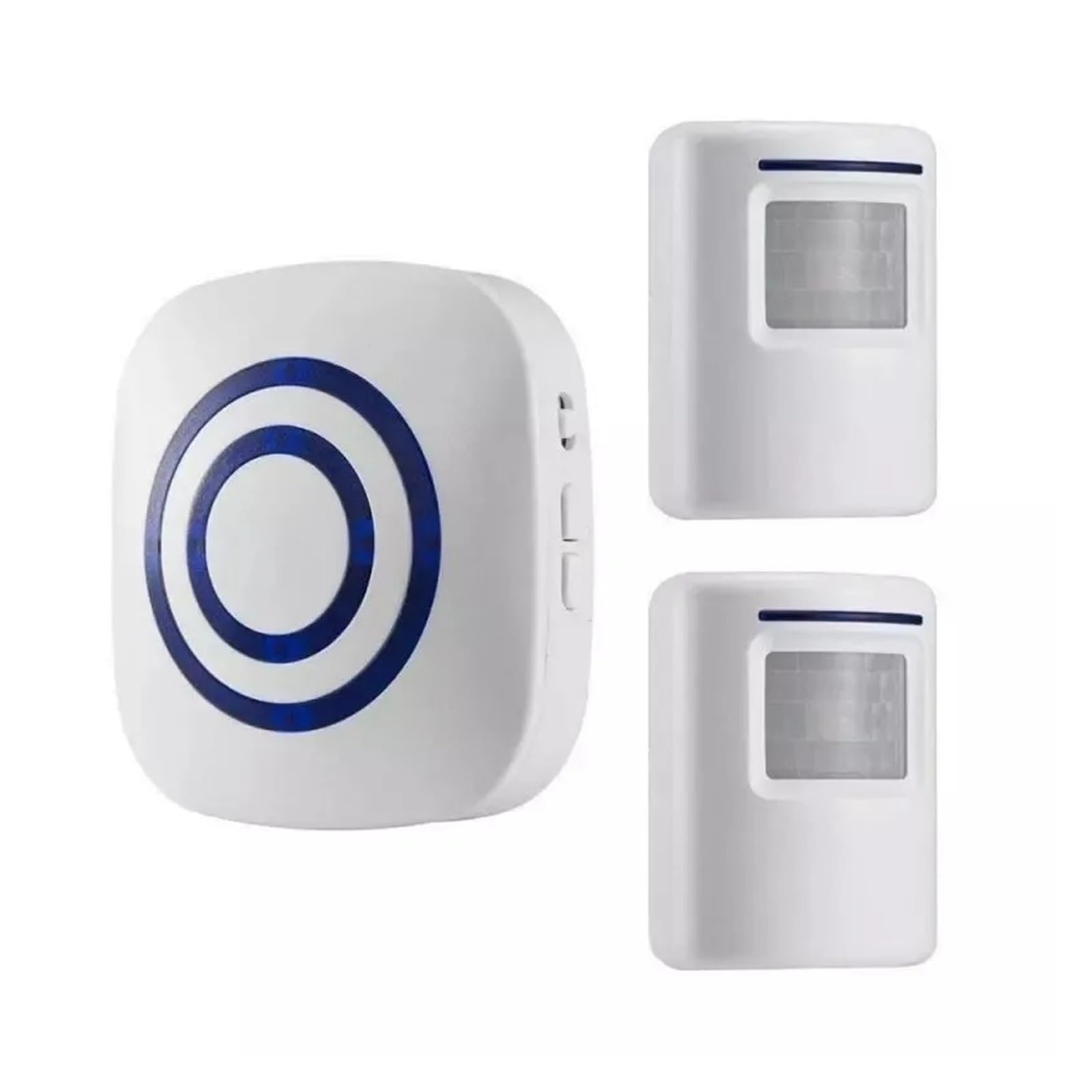 Alarme de capteur de mouvement, alerte d'allée sans fil, système de sécurité domestique, sonnette intelligente à Induction du corps humain, capteur et carillon récepteur(2 sensor 1 receiver,U/S)