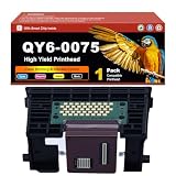 QY6-0075 QY6 0075 QY60075 Compatible Print Head, with Chip, Work for Canon IP4500 IP5300 MP610 MP810 MX850 Printer, Inkjet Printhead Replacement Kit 1-Pack