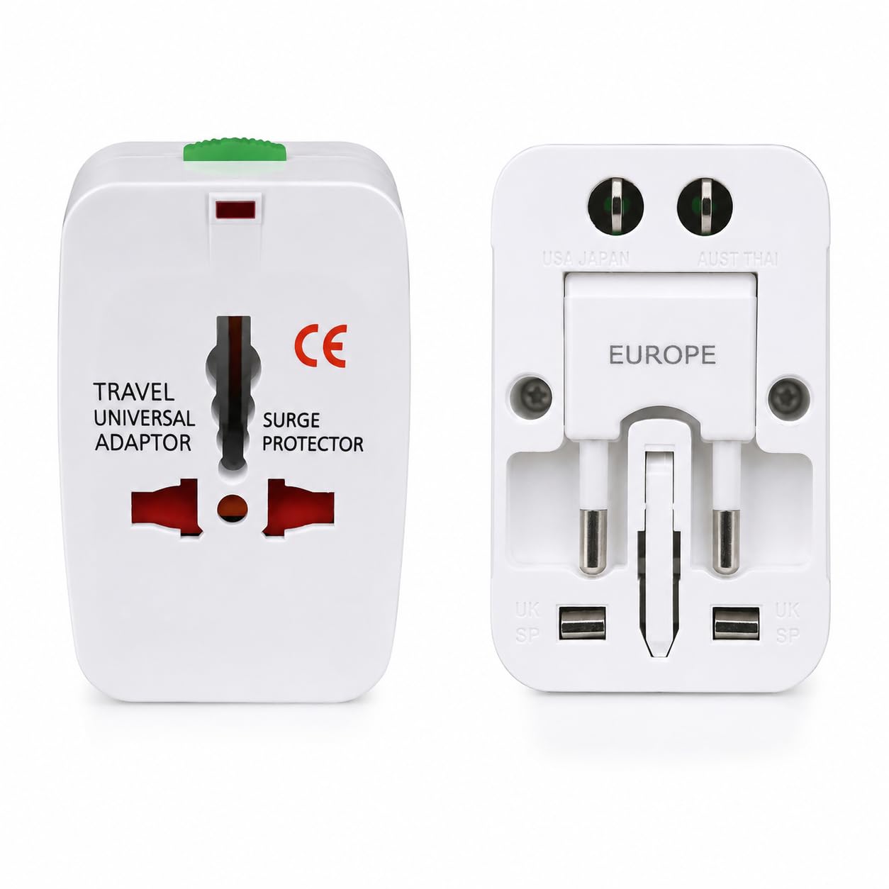 Prokart - All in One Universal Travel Adapter with 6A, AC Socket Output, Universal AC Socket, All in One International Travel Fast Charging Adapter-picture-12