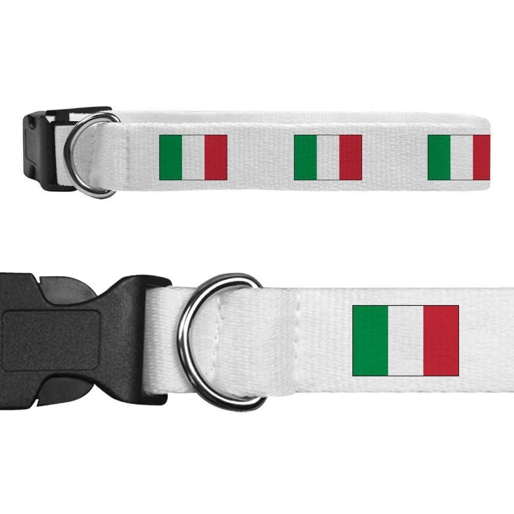 Small 'Italian Flag' Dog Collar (PR00015251)