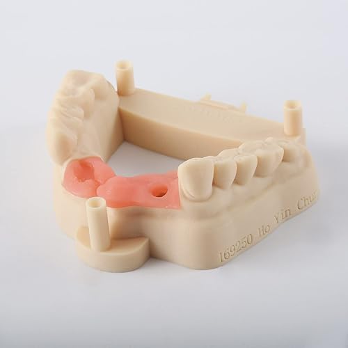 Miniatura 5 de RESIONE - Resina de impresora 3D dental: líquido de impresora 3D de resina D01S para modelos de estudio de implantes de restauración - Resina de
