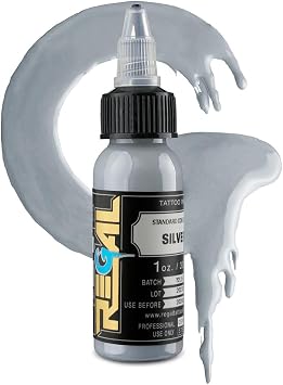Regal Tattoo Ink 1oz Silver