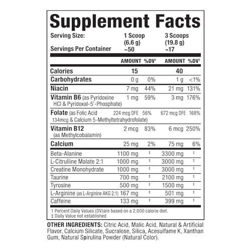 Image of ALLMAX IGNITER Sport, Blue Raspberry - 330 g - Pre-Workout Formula - with Caffeine, L-Citrulline, L-Arginine, Creatine & Beta Alanine - Up to 50 Servings