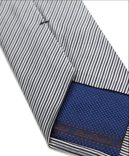 Image of David Donahue Men's 100% Italian Silk Neck Tie, Handmade in USA