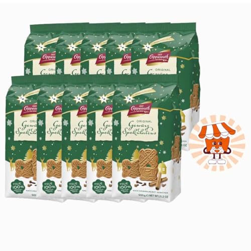 Coppenrath Gewürz Spekulatius 10 x 600 g + Fooody Sticker