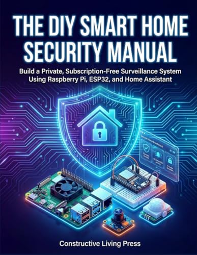 THE DIY SMART HOME SECURITY MANUAL: Build a Private, Subscription Free Surveillance System Using Raspberry Pi, ESP32, and Home Assistant