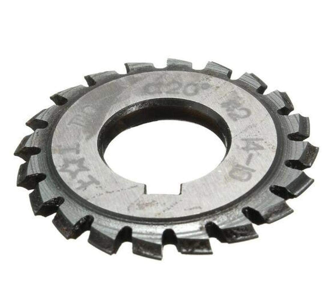 1PCS Module 0.5 PA20 Alésage 16mm # 1-8 HSS Involute Gear Fraise (#8)