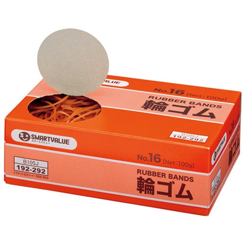 Amazon.co.jp: JTX 192292）輪ゴムNo．16 100g