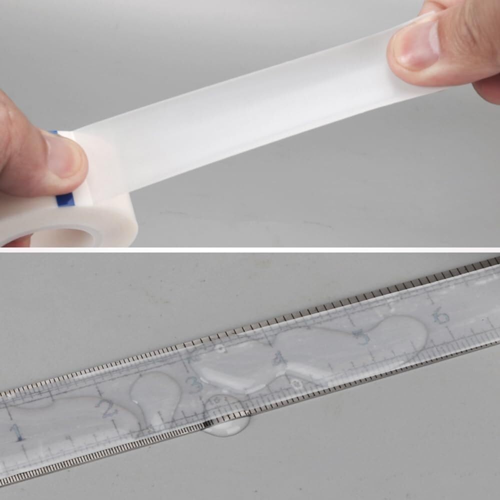 PTFE Folienband Hochtemperatur 10m Rolle Säurebeständig Laugenbeständig Einseitig Klebend Erosionsbeständig(0.25mmx25mm)