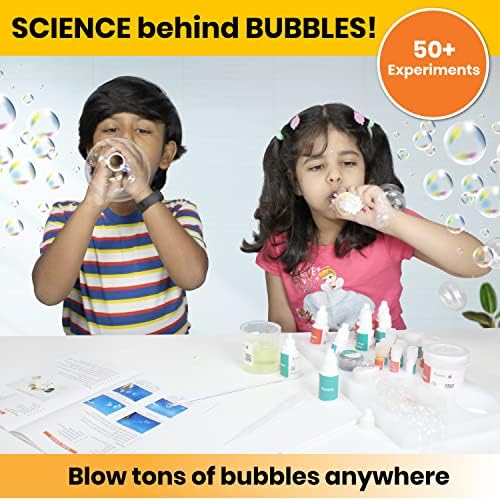 Butterfly EduFields 20+ Chemistry Science Experiments in a Box for 5-10 Years Old Girls Boys | STEM DIY Activity Kit | Tinker Lab Best Birthday Gift Set for 6 7 8 9 Year olds Made in India