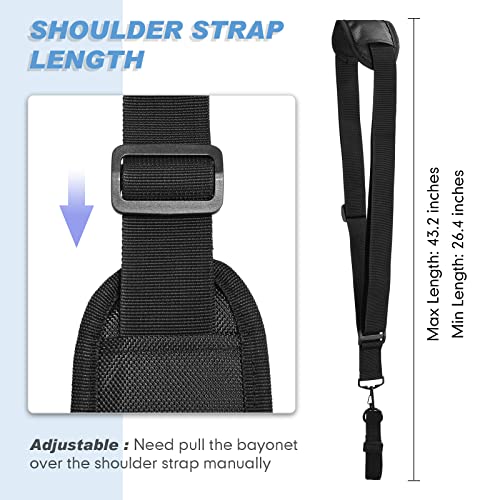 2 Pieces Shoulder Strap Trimmer Strap Adjustable Universal Leaf Blower Shoulder Harness Easy Release Strap String Trimmer Replacement Parts For Weeder, Leaf Blower, Multi Head System And All Types #TOP1