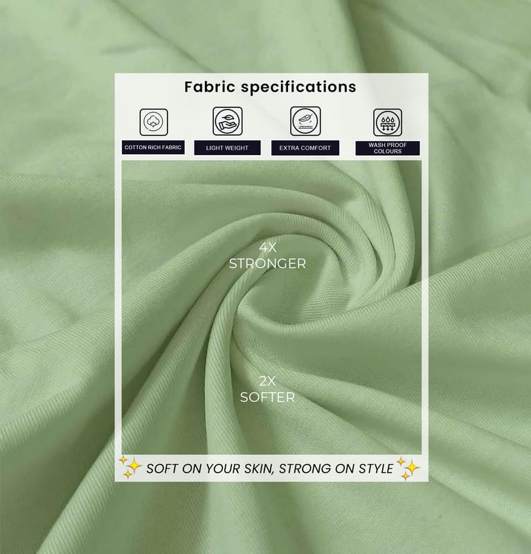 Image of SLEEPY NUTS Men's Everyday Wear Crew Neck Regular Fit T-Shirt | Half Sleeve Solid Plain Casual T-Shirt for Men | Soft Breathable Fabric |