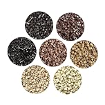 500pcs 5.0X3.0X3.0mm Silicone Micro Rings Links Beads for Hair Extensions (Blonde)